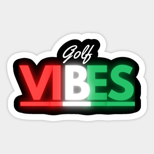 Golf Vibes - Mexico Sticker by Golfers Paradise